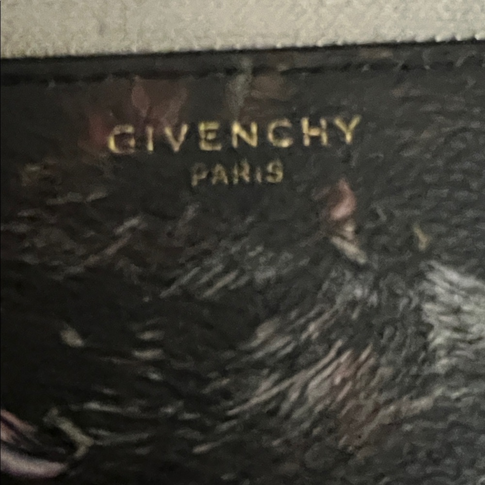 Givenchy Coated Canvas All Over Monkey Brother Large Zip Pouch - Picture 2 of 10